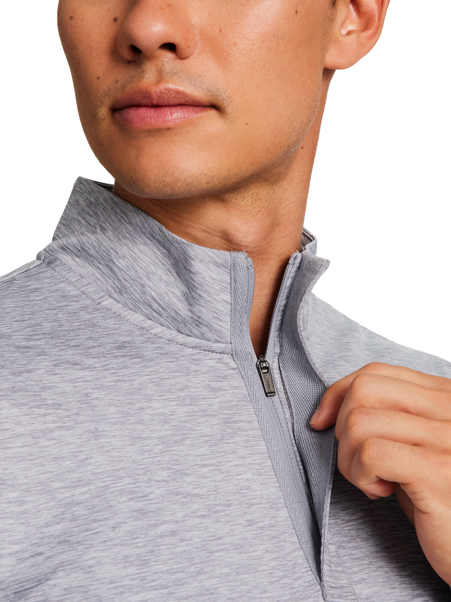 Reebok Men's and Big Men's Active Refined Quarter Zip Pullover, Sizes S-3XL