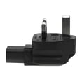 thumbnail image 2 of SF Cable C13 to UK BS1363 Angled Power Plug Adapter, 2 of 4