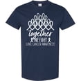 thumbnail image 3 of Inktastic Together, We Fight Lung Cancer Awareness T-Shirt, 3 of 5