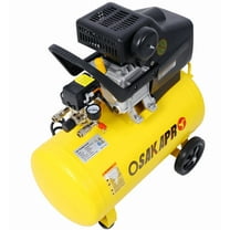 4.5HP Ultra Quiet 13 Gal Oil-Lubricated Air Compressor with Wheels