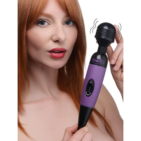 Frisky Playful Pleasure Wand Purple