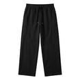 thumbnail image 3 of Inleife Mens Pants Sweatpants Stretch Men's Casual Sport Pocket Solid Color Elastic Waist Jogger Pants, 3 of 3