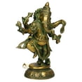 thumbnail image 2 of StatueStudio Ganesha Statue Temple Decor Lord Ganesh Murti Religious Showpiece Ganpati Idol Gift Item for Gift item for Diwali Pooja, Mandir, Home Decor and Office Table (3.5 X 3 X 9 Inch), 2 of 4