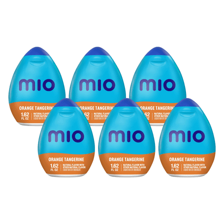 MiO Liquid Water Enhancer Orange Tangerine 1.62 oz (Pack of 6)