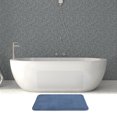 thumbnail image 7 of AOACreations Memory Foam Bath Rug, Bathroom Mat Set of 3 Pcs, Blue Gray, 7 of 7
