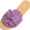 Lilac, variant on Roxoni Open Toe Sandal Slippers for Women - Indoor Outdoor Slides Shoes for Women - Spring Summer Slippers for Women