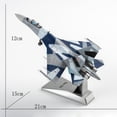 thumbnail image 4 of 1/100 Aircraft Plane Model SU-35 Fighter Cabinet Decor, 4 of 8