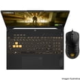 thumbnail image 3 of Laptop Gamer ASUS TUF Gaming F15 GeForce RTX 4070 Intel Core i7 13620H RAM 16GB 2TB SSD Windows 11 Home + Mouse DXT Gaming Teclado en ingles, 3 of 6
