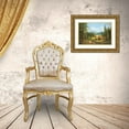 thumbnail image 3 of Glassl, Helmut 18x13 Gold Ornate Wood Framed with Double Matting Museum Art Print Titled - ROMANTIC VALLEY, 3 of 4