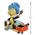 thumbnail image 5 of Hallmark Keepsake Christmas 2019 Year Dated Disney Pinocchio Jiminy Cricket Give a Little Whistle Ornament, Metal, 5 of 6