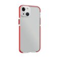 thumbnail image 2 of Funda transparente de dos colores para iPhone 14, color rojo, 2 of 4