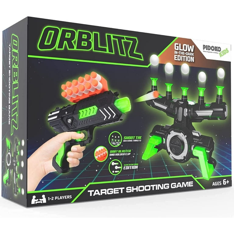 Dropship Shooting Targets For Nerf Guns Shooting Game Glow In The Dark  Floating Ball Target Practice
