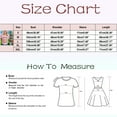 thumbnail image 2 of Ladies' Fashionable Back To School Printed Short Sleeve Round Neck T Shirt Long Sleeves T Shirts for Women Womens Stripes Shirt Plain Shirt T Shirts Men Womens Tops Short Sleeve Casual Tee Shirt Women, 2 of 3