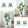 thumbnail image 3 of Árbol Artificial Ave del Paraíso – Planta Falsa de Plátano con Troncos – Maceta Decorativa – Interior y Exterior – Hogar y Oficina, 3 of 9