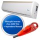 thumbnail image 2 of Kit Mini Split Inverter 2 Ton Iusa Solo Frío 220 V + Aspiradora de Mano blanco, 2 of 4