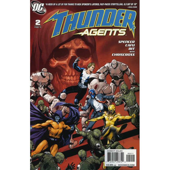 T.H.U.N.D.E.R. Agents (3rd Series) #2 VF ; DC Comic Book