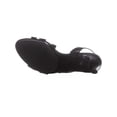 thumbnail image 5 of Womens naturalizer Taimi Comfort Dress Sandals, Black Leather, 10 N US, 5 of 5