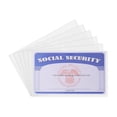 thumbnail image 2 of SharkTRUE High-Quality Scratch-Resistant PVC Card Sleeves, Slim & Lightweight, 10/20 Pcs Set, 2 of 8