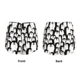 thumbnail image 5 of Fotbe Cartoon Penguin Womens High Waist Running Shorts Athletic Workout Quick Dry Shorts for Women with Pockets Gym Yoga Summer Shorts-Small, 5 of 9