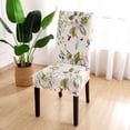 thumbnail image 5 of Dining Chair Covers Set of 6 Stretch Spandex Dining Room Chair Covers Parsons Chair Slipcovers Dining Chair Protector Anti-dust Chair Seat Protector for Dining Room Hotel, Kitchen, Party, 5 of 6