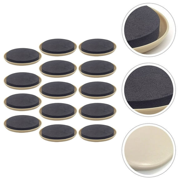 LEORX 16Pcs Furniture Sliding Pad for Moving Furniture Relocation