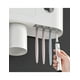 thumbnail image 3 of Porta Cepillos Dentales Xtellar color blanco Pared Con Dispensador De Pasta, 3 of 5
