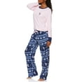 thumbnail image 2 of U.S. Polo Assn. Women's & Women's Plus Long Sleeve Top and Plush Pant Pajama Sleep Set, 2-Piece, Sizes S-3XL, 2 of 5