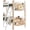 Beige, variant on Stuffed Animal Storage Net for Kids, Bedside Toy Organizer Net - Neatly Store Your Stuffed Animals, Cotton Bedside Stuffed Animal Storage Net with Tether, Stretches up to 35 Inches, Beige
