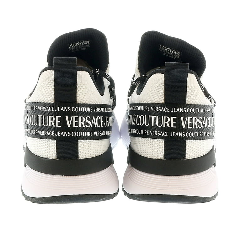 スニーカー VERSACE JEANS COUTURE Men Sneakers White 77YA3SF1ZP326 003 Versace Jeans Couture White Lace Up Athletic Fashion Comfort