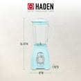 thumbnail image 4 of Open Box Haden Stainless 1.75L Glass Jug 700W Motor Power Blender, Turquoise/Chrome, 4 of 11