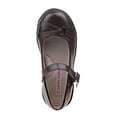 thumbnail image 4 of Laura Ashley Tween Girls Strapped Heart School Shoes, Brown, 13, 4 of 4