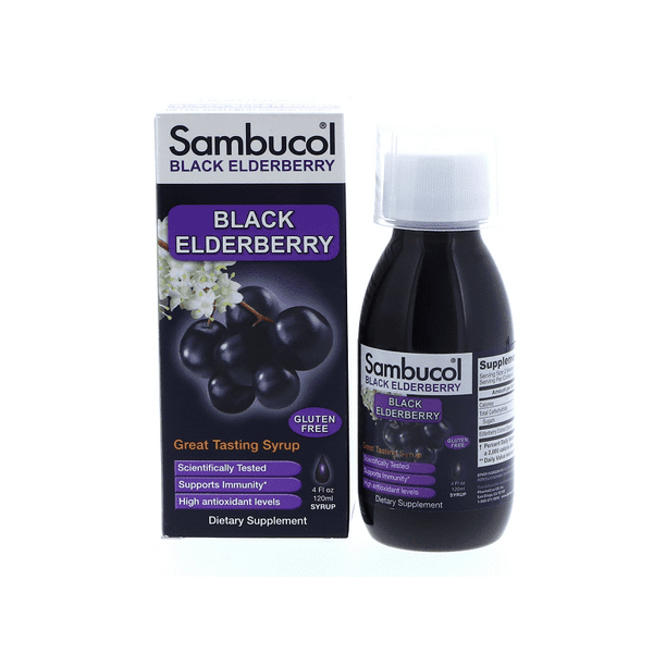 Sambucol Black Elderberry Immune System Support Original Formula ...