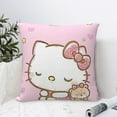 thumbnail image 6 of Hello Kitty Pillow Cover, Square Throw Pillow Cases For Couch Sofa Bed Living Room,Home Decorative, 12"X12", 6 of 9