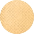 thumbnail image 1 of Ahgly Company Indoor Round Oriental Brown Industrial Area Rugs, 6' Round, 1 of 4