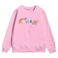 thumbnail image 5 of Girl Sweatshirts Long Sleeve Pink Sweatshirt Kids 2025 Back to School Outfits Warm Fall Winter Clothes Girls Tops 8-9 Years, 5 of 5