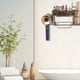thumbnail image 4 of Hogar y cocina, Almacenamiento y organización, Almacenamiento y organización del baño, Organizador de pared para baño, Secador de pelo, Toalla de papel para baño, Soporte de almacenamiento multifuncio, 4 of 6