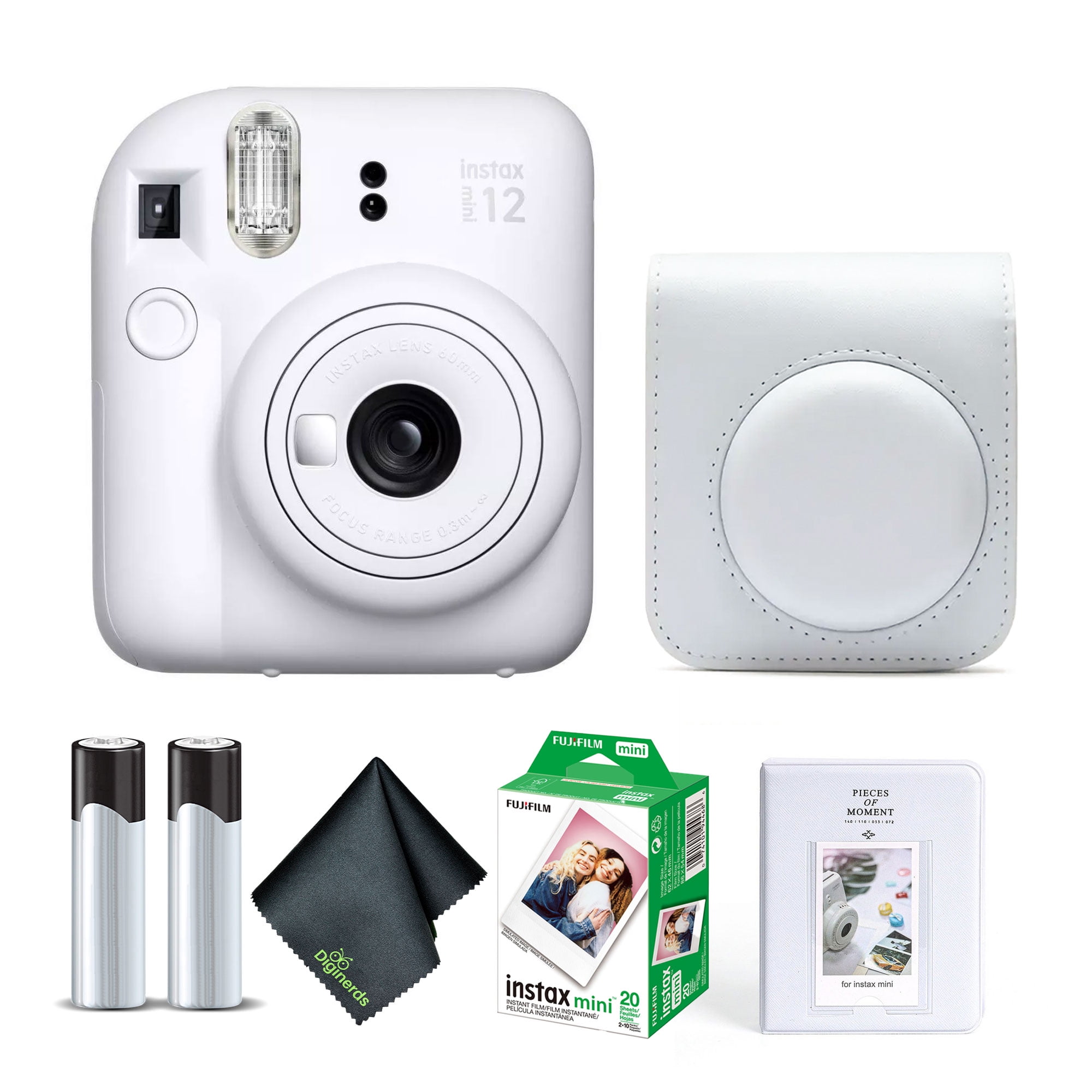 Fujifilm Instax Mini 11 Instant Fuji Film Camera Ice White + 20
