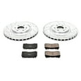 thumbnail image 3 of PowerStop Front Z23 Evolution Sport Carbon-Fiber Ceramic Brake Pad and Drilled & Slotted Rotor Kit Fits: CADILLAC Select Models K2944, 3 of 10