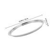 thumbnail image 2 of KALLORY Cooktop Heat Diffuser Hot Pot Table Ring Stainless Steel Kitchen Accessory 1Pcs, 2 of 8