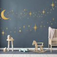 thumbnail image 1 of Easma Calcomanías De Pared Retro Starburst Calcomanías De Pared De Estrellas Calcomanías De Pared De Estrellas Atómicas Calcomanías De Pared De Estrellas Calcomanías De Pared De Habitación De Niñas Ca, 1 of 5