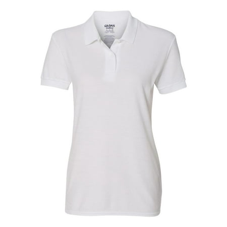 Gildan - DryBlend Women’s Double Piqué Short Sleeve Sport Shirt - (Best Sleeves For Double Sleeving)