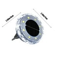 thumbnail image 3 of Steadline Solar Ground Lights Outdoor,Bright LED Flat Solar Powered Disc Lights, Waterproof, Landscape Lighting for Pathway Garden Yard Lawn Walkway Landscape Driveway, 3 of 8