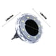 thumbnail image 3 of Solar Ground Lights - Un pack de luces LED de disco para pasarelas, patios y jardines, impermeables IP65, encendido/apagado automático, duración de 8-10 horas, 3 of 8