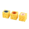 thumbnail image 2 of Squishies Cheese Cube, Silicone Sponge, 2X2 in, Cube Fidget, Sensory Fidget, Random Color, Anxiety Relief Items Fidget, Office Decor, 1 Pc, 2 of 7