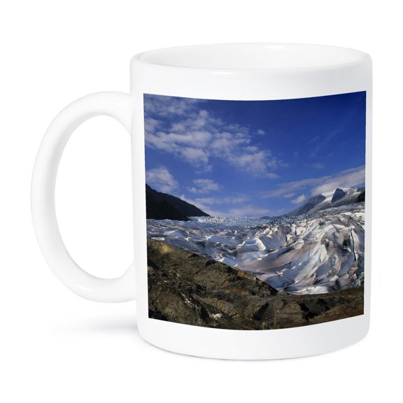 3dRose, Mendenhall Glacier, Tongass National Forest, Alaska - US02 HGA0165 - Howie Garber, 11oz Mug