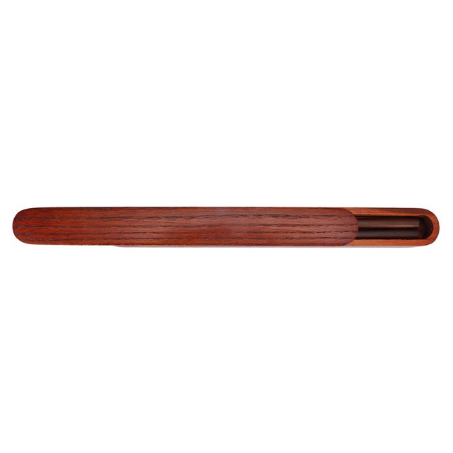 Palillos de madera portátiles + Caja de palillos extraíbles Vajilla Vajilla Color de madera profunda Unbranded JY17877-01