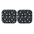 thumbnail image 7 of Xecao Daisies Flowers for Foldable Car Sun Shades (2-Pack) offer sun protection with an easy-fold design for convenient windshield shading., 7 of 7