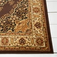 thumbnail image 3 of Home Dynamix Royalty Tansy Traditional Medallion Border Area Rug, Brown/Ivory, 43"x62", 3 of 5
