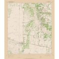 thumbnail image 3 of USGS 20x23 Black Modern Framed Museum Art Print Titled - Talpa Texas Quad - USGS 1967, 3 of 5