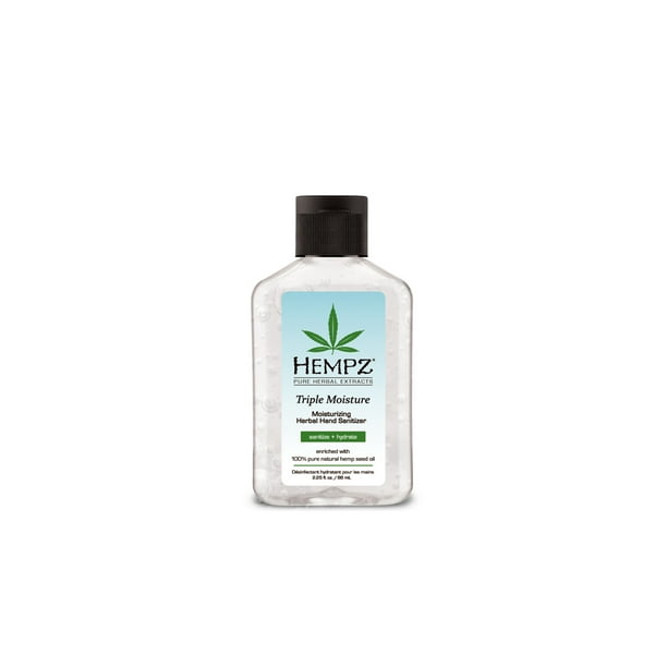 Hempz Triple Moisture Herbal Moisturizing Hand Sanitizer 2.25 oz